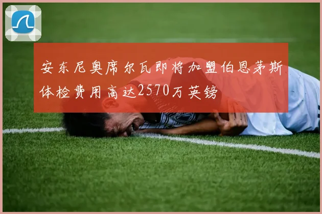 安东尼奥席尔瓦即将加盟伯恩茅斯体检费用高达2570万英镑